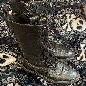 Zara Combat Ankle Boots